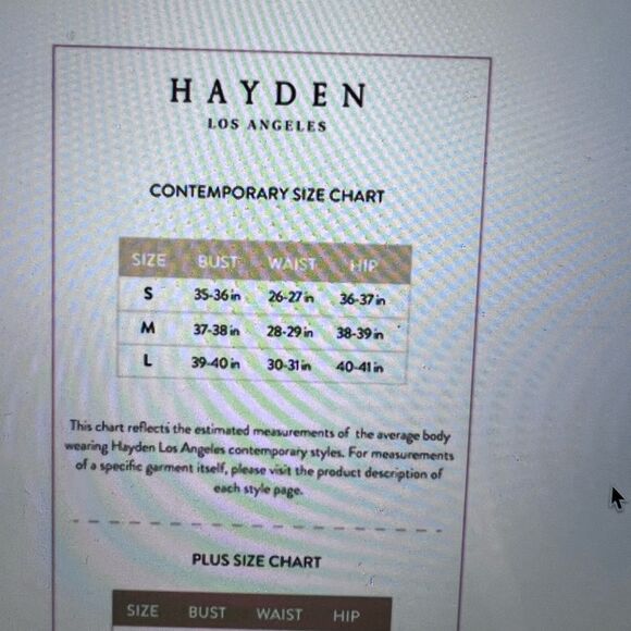 Hayden Los Angeles NEW top with crochet & embroidery, denim blue boho GIFTABLE - Picture 8 of 8